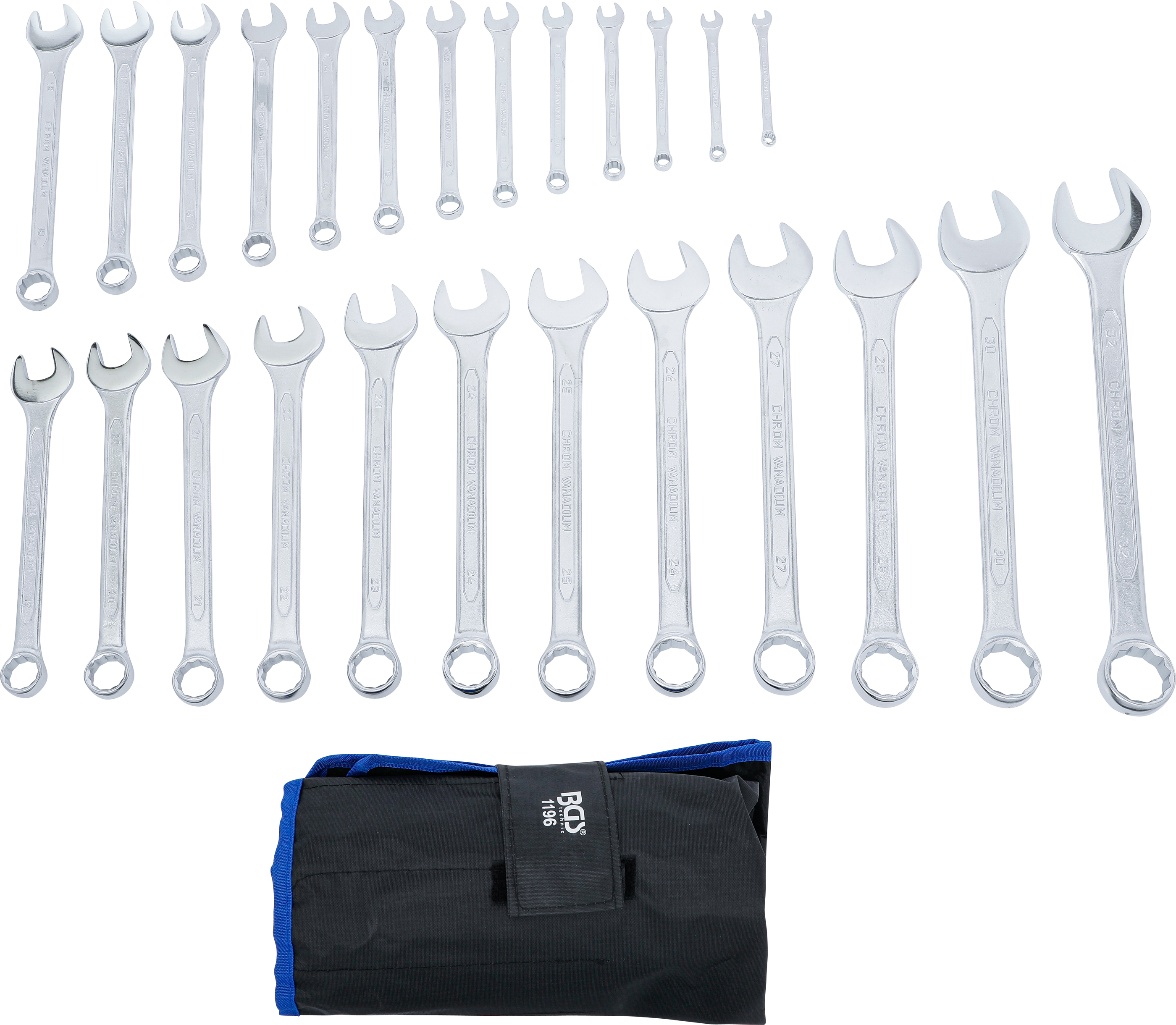 BGS Maul-Ringschlüssel-Satz | SW 6 - 32 mm | 25-tlg.