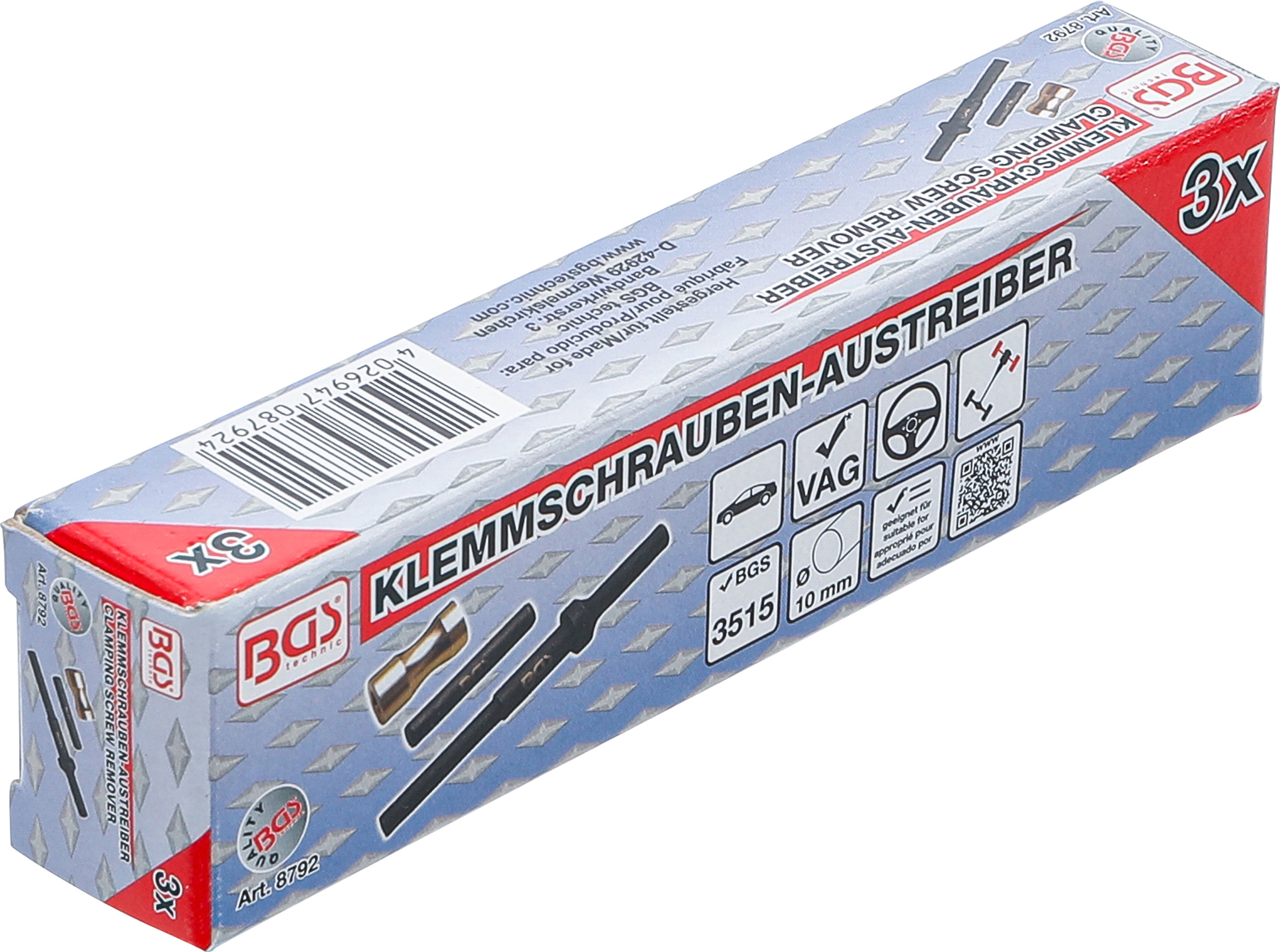 BGS Klemmschrauben-Austreiber | für VAG 4-Lenker-Achsen