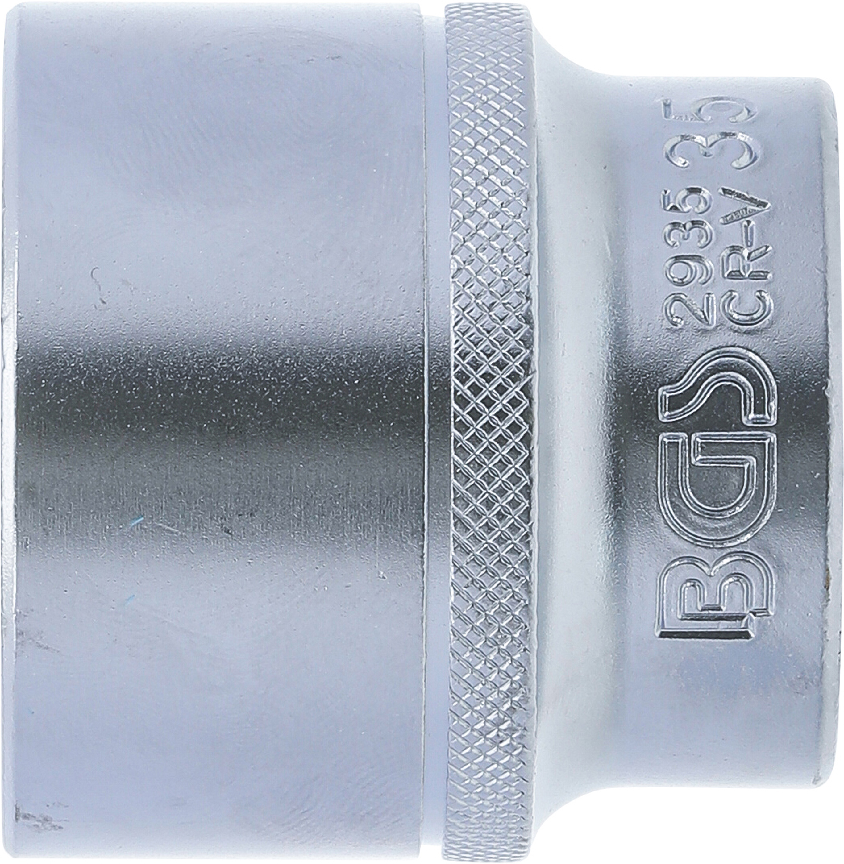 BGS Steckschlüssel-Einsatz Sechskant | Antrieb Innenvierkant 12,5 mm (1/2") | SW 35 mm