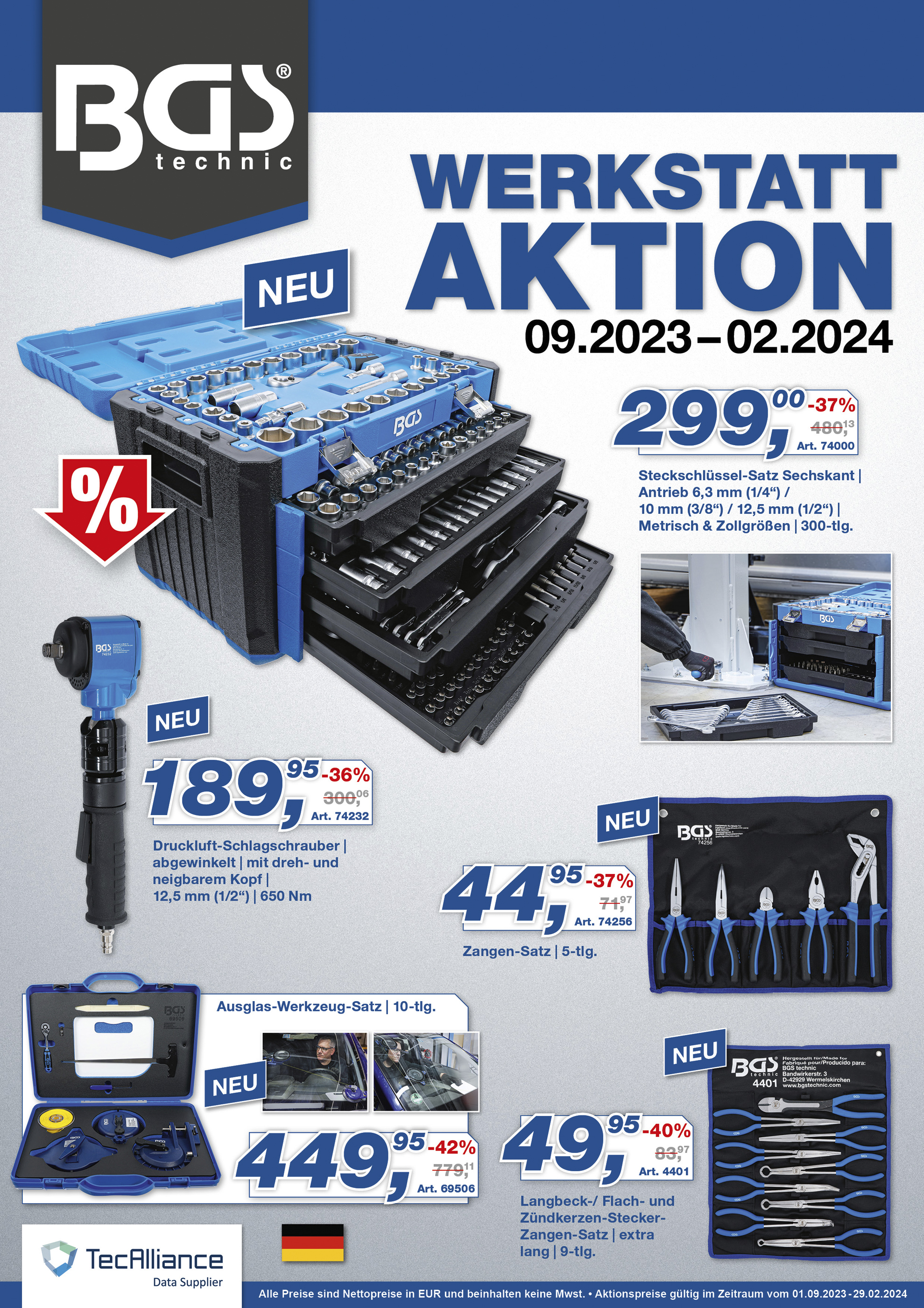BGS Werkstattaktion 2/2023 deutsch (gültig 01.09.2023 - 29.02.2024)