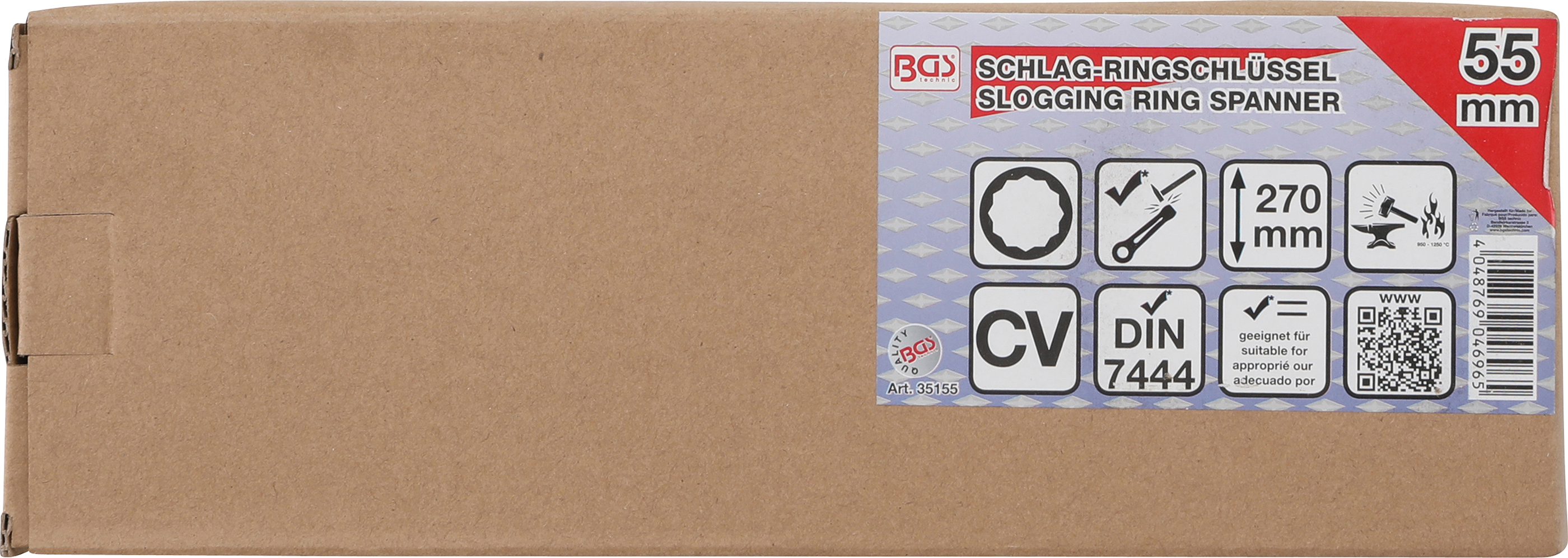 BGS Schlag-Ringschlüssel | SW 55 mm