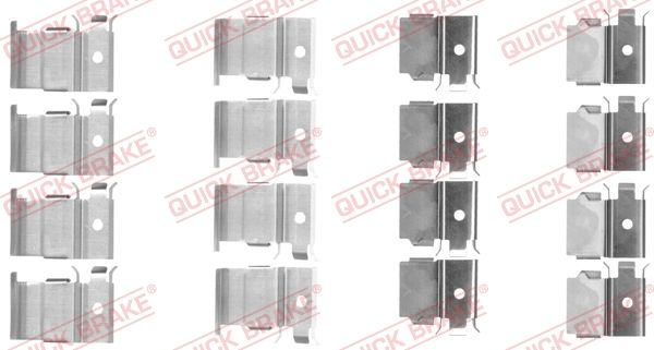 Zubehörsatz, Scheibenbremsbelag