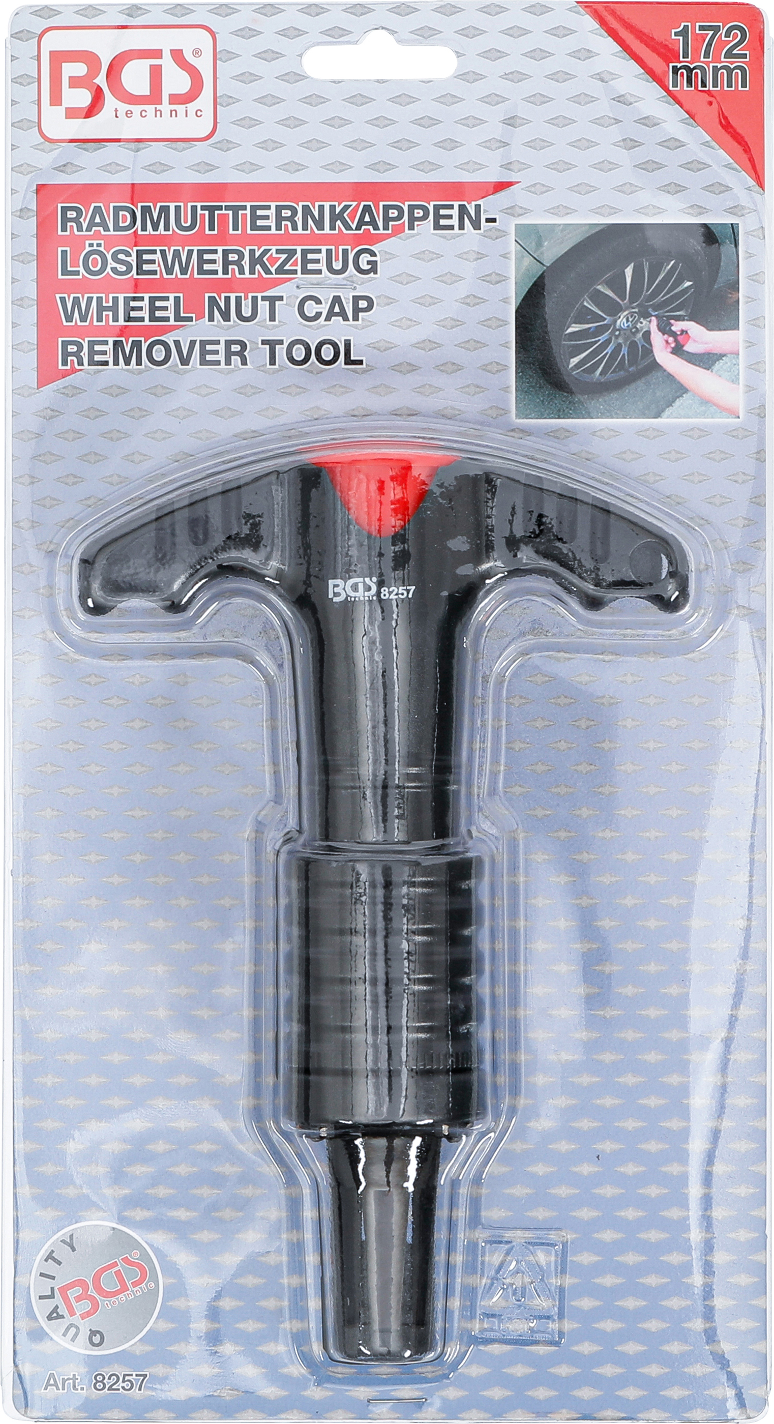 BGS Lösewerkzeug für Radmuttern-Kappen