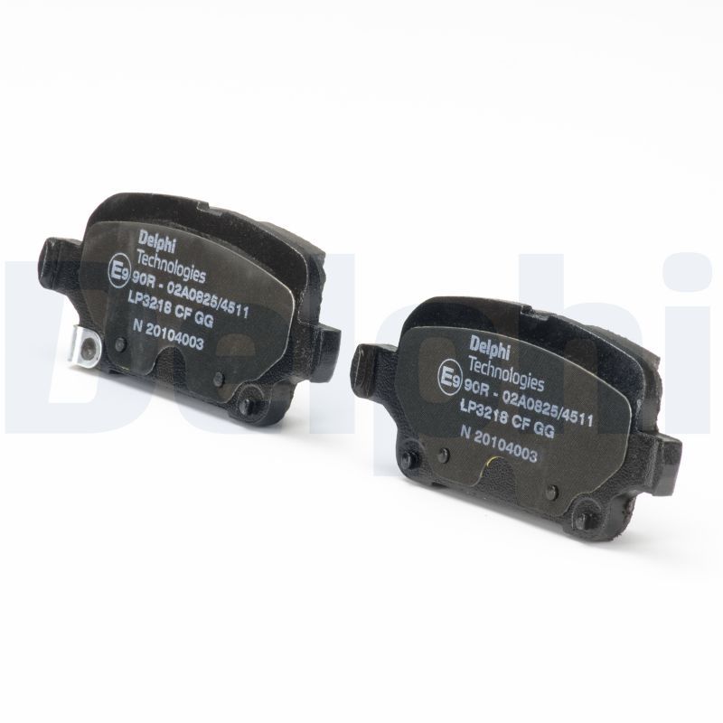 Bremsbelagsatz hinten , passt zu: CHEVROLET VOLT; OPEL AMPERA-E, ASTRA K, INSIGNIA B, INSIGNIA B COUNTRY, INSIGNIA B GRAND SPORT 1.0-Electric 06.15-
