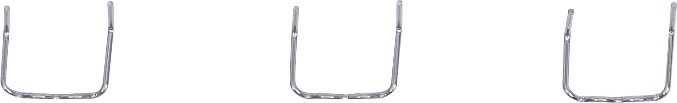 BGS Reparatur-Klammern | L-Form | Ø 0,8 mm | 100-tlg.
