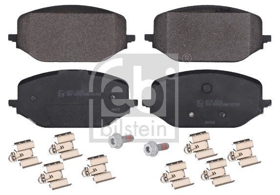 Bremsbelagsatz, Scheibenbremse