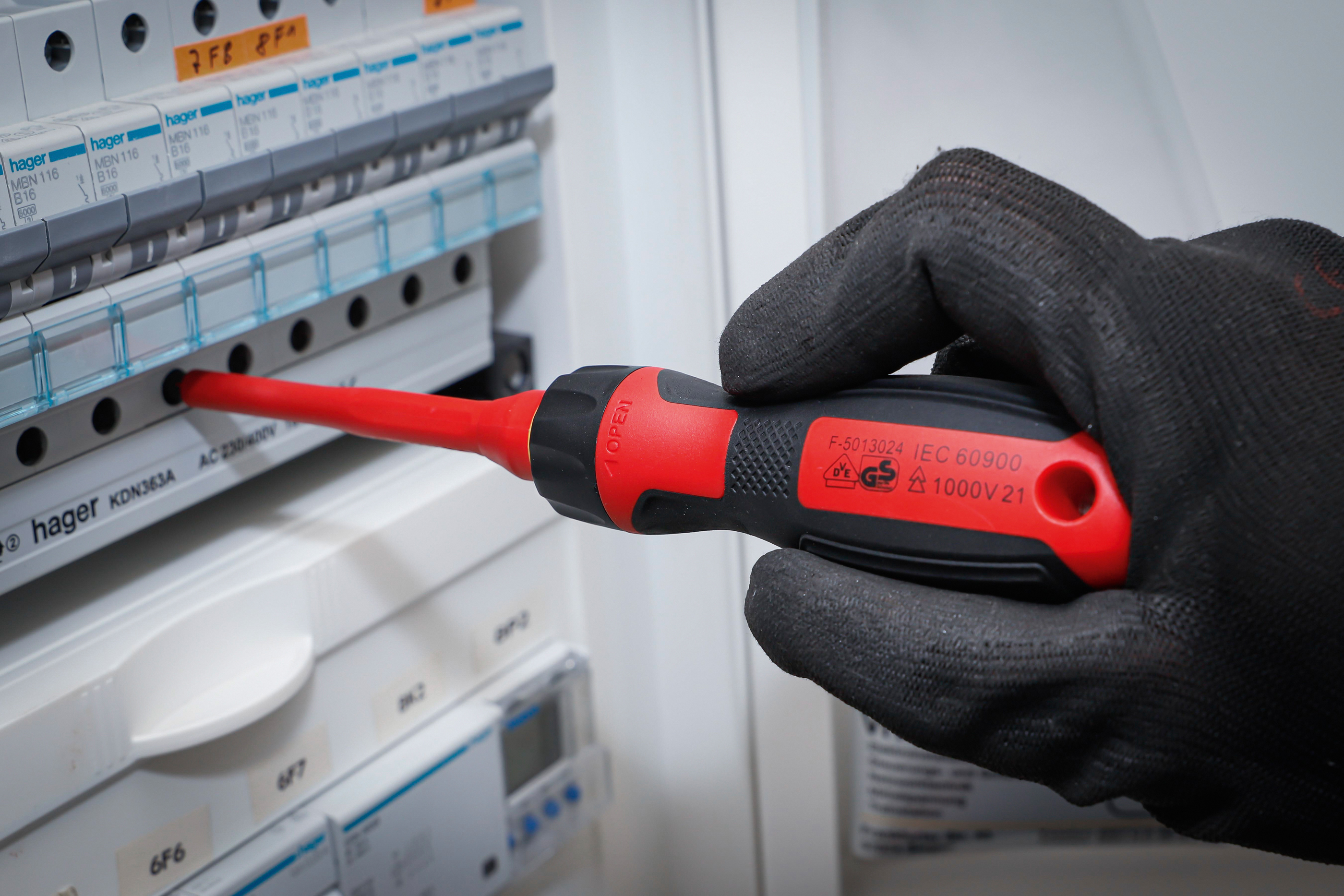 BGS VDE-Schraubendreher-Satz | mit Wechselklingen | 8-tlg.