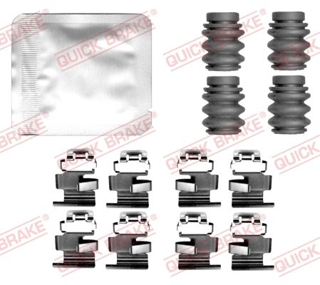 Zubehörsatz, Scheibenbremsbelag