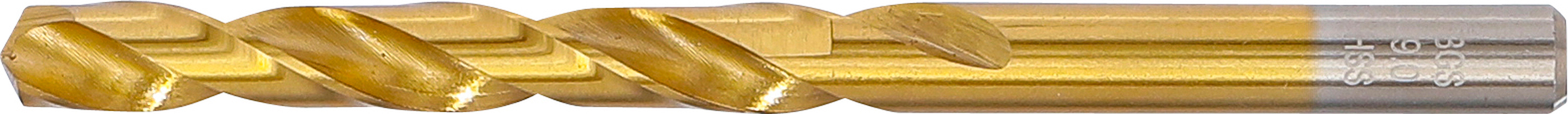 BGS Spiralbohrer | HSS-G | titan-nitriert | 9,0 mm