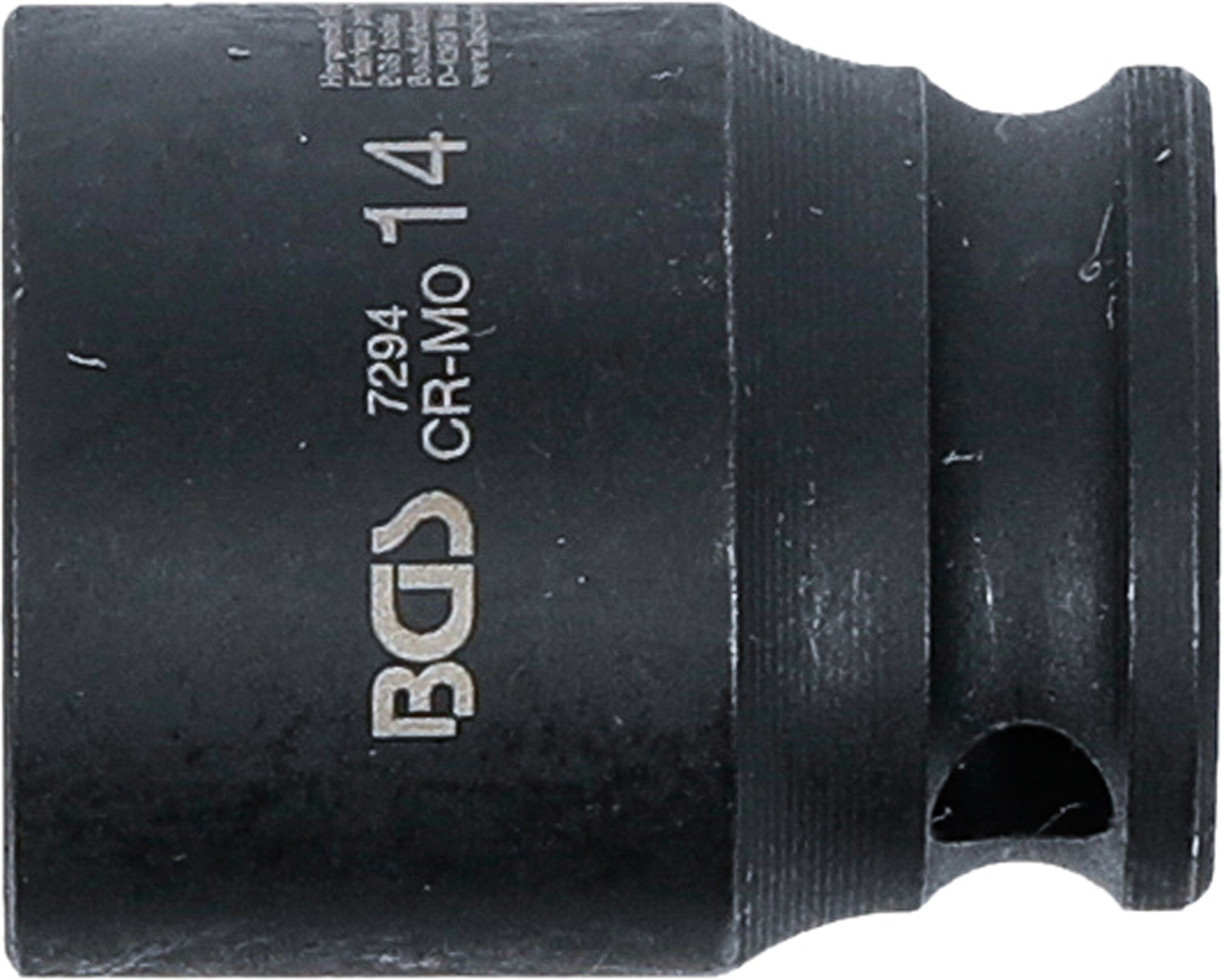 BGS Kraft-Steckschlüssel-Einsatz Sechskant | Antrieb Innenvierkant 6,3 mm (1/4") | SW 14 mm