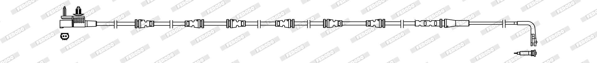 Warnkontakt, Bremsbelagverschleiß