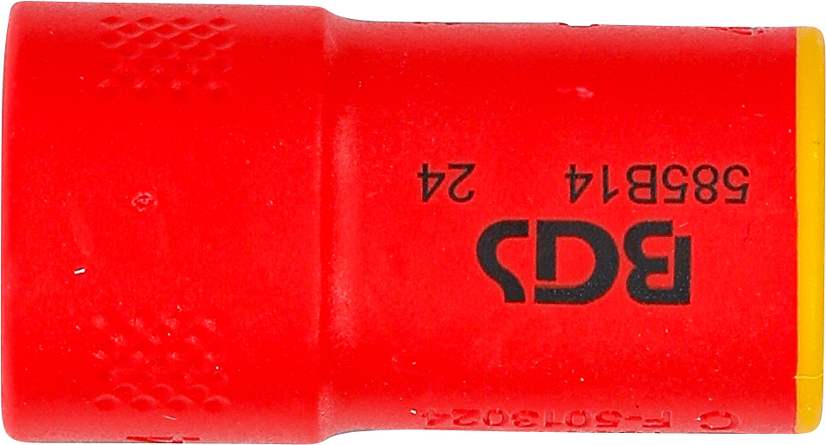 BGS VDE-Steckschlüssel-Einsatz Sechskant | Antrieb Innenvierkant 10 mm (3/8") | SW 14 mm