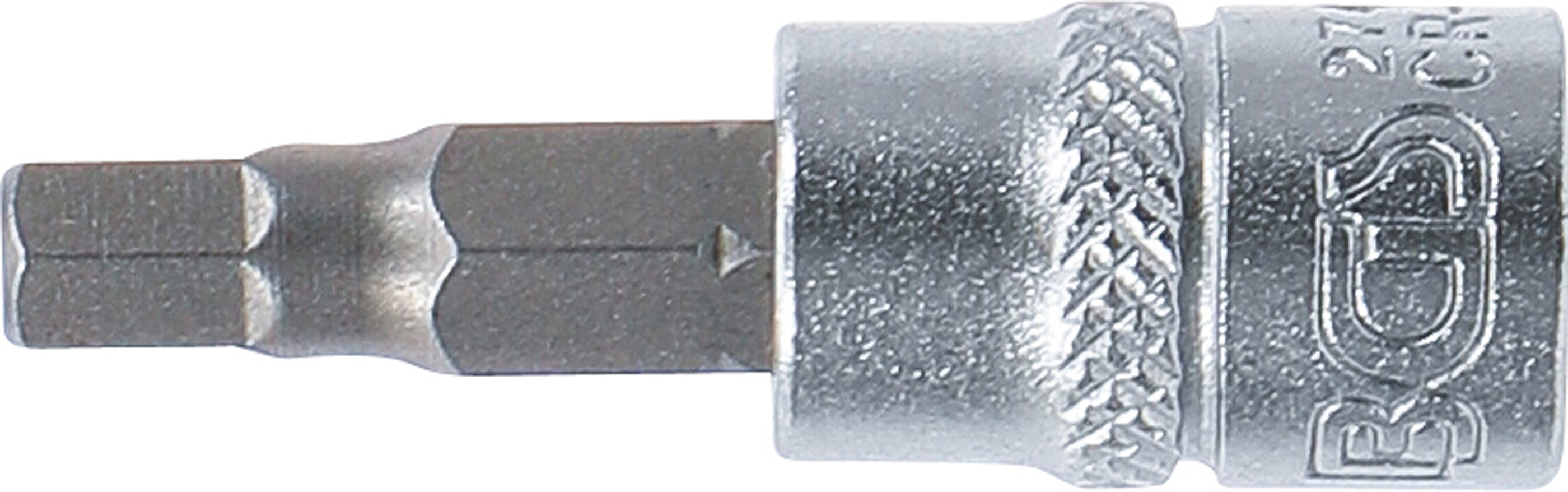 BGS Bit-Einsatz | Antrieb Innenvierkant 6,3 mm (1/4") | Innensechskant 3/16"