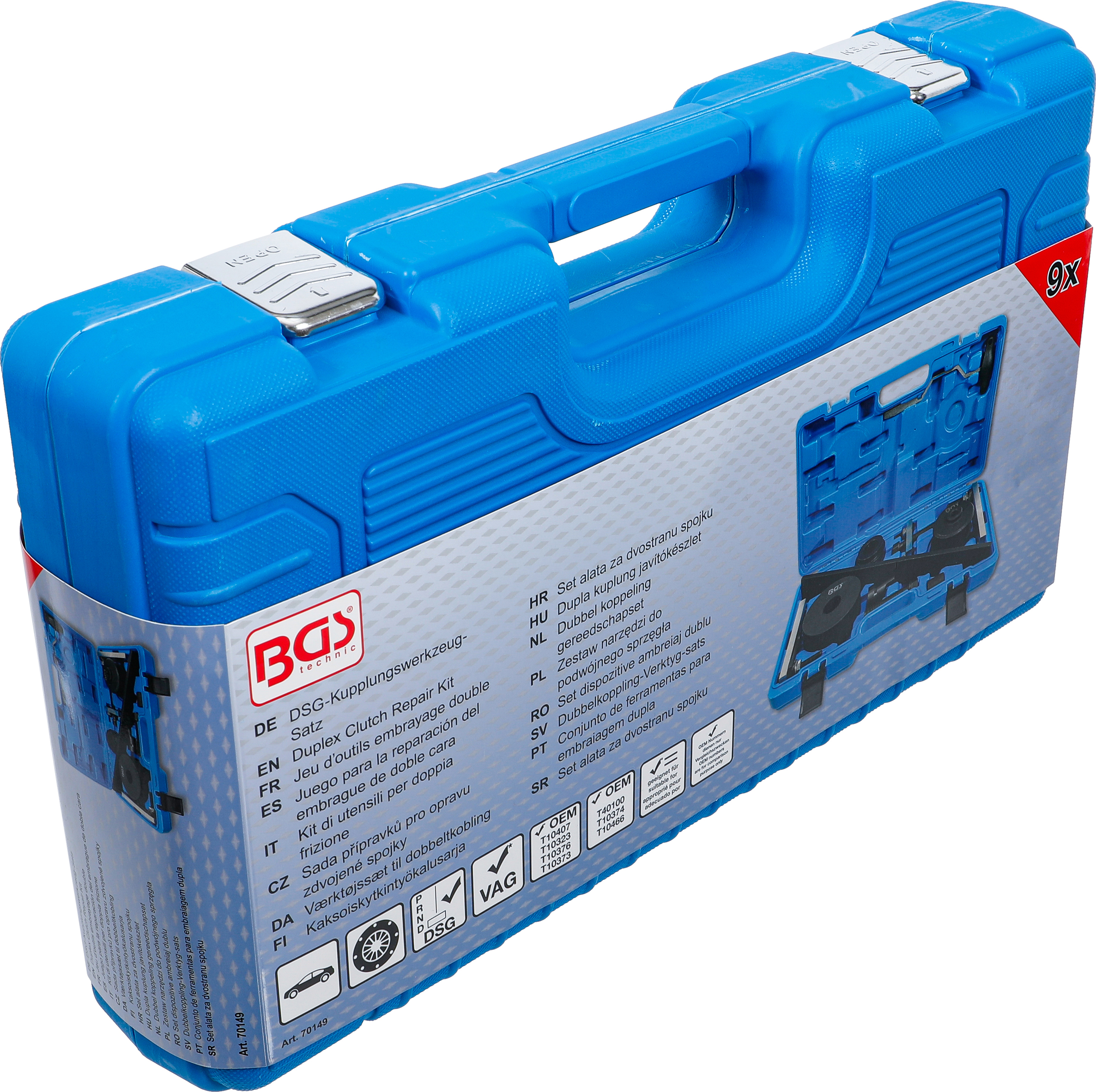 BGS Kupplungswerkzeug-Satz | für VAG DSG Doppelkupplungsgetriebe