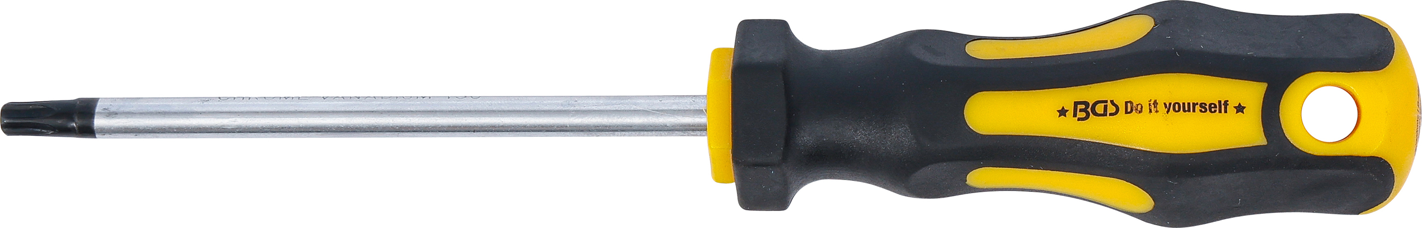 BGS Schraubendreher | T-Profil (für Torx) T30 | Klingenlänge 100 mm
