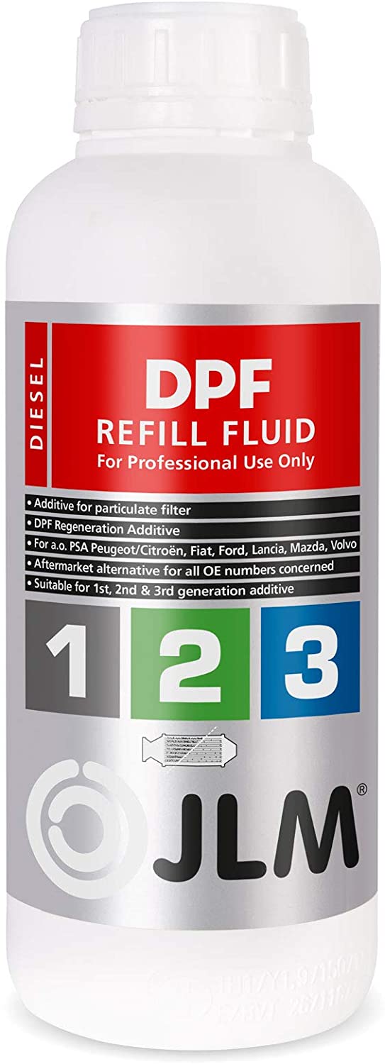 JLM Lubricants DPF Refill Fluid Regenerationsadditiv Nachfüllflüssigkeit 1 Liter