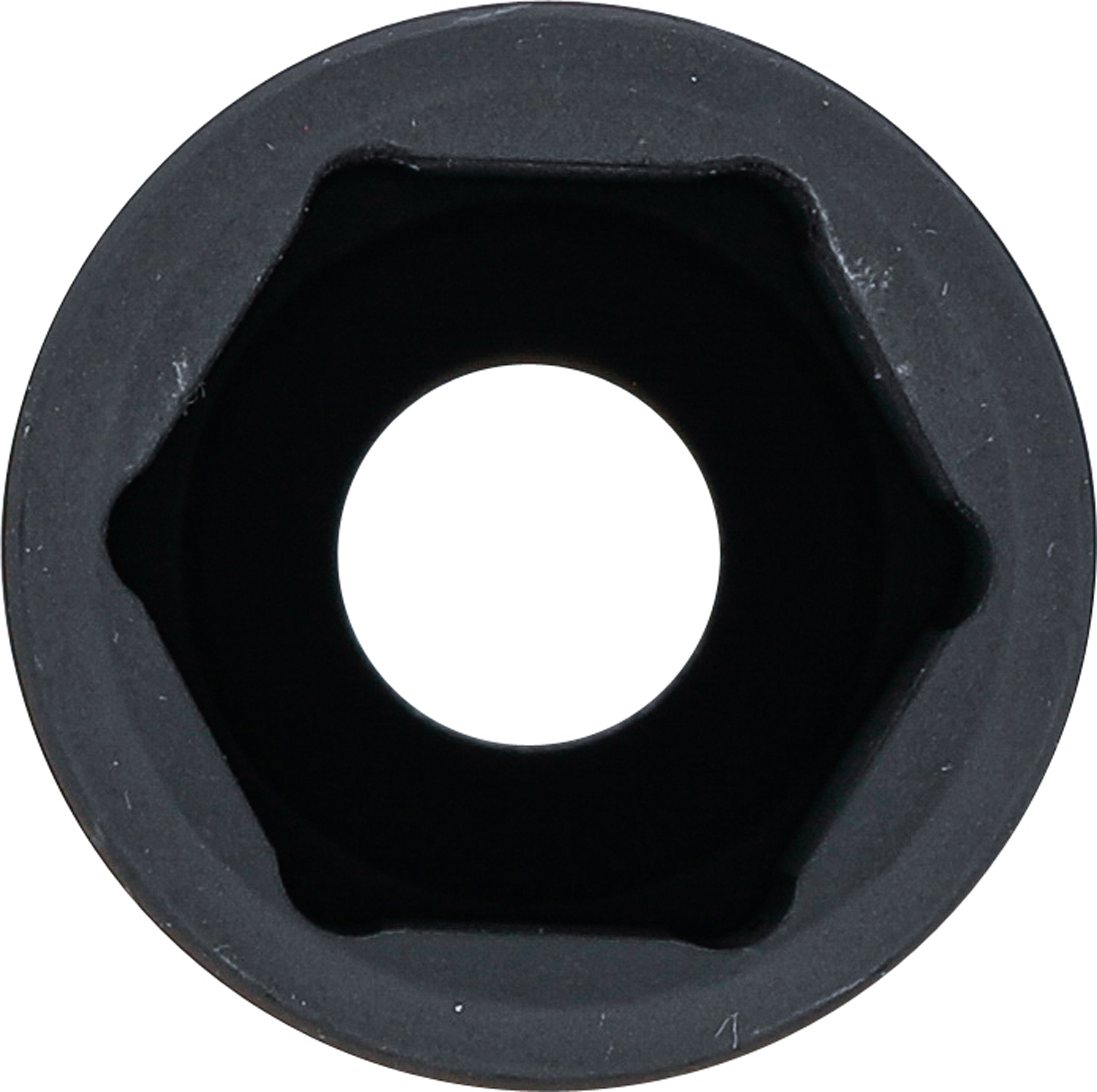 BGS Kraft-Steckschlüssel-Einsatz Sechskant, tief | Antrieb Innenvierkant 12,5 mm (1/2") | SW 22 mm