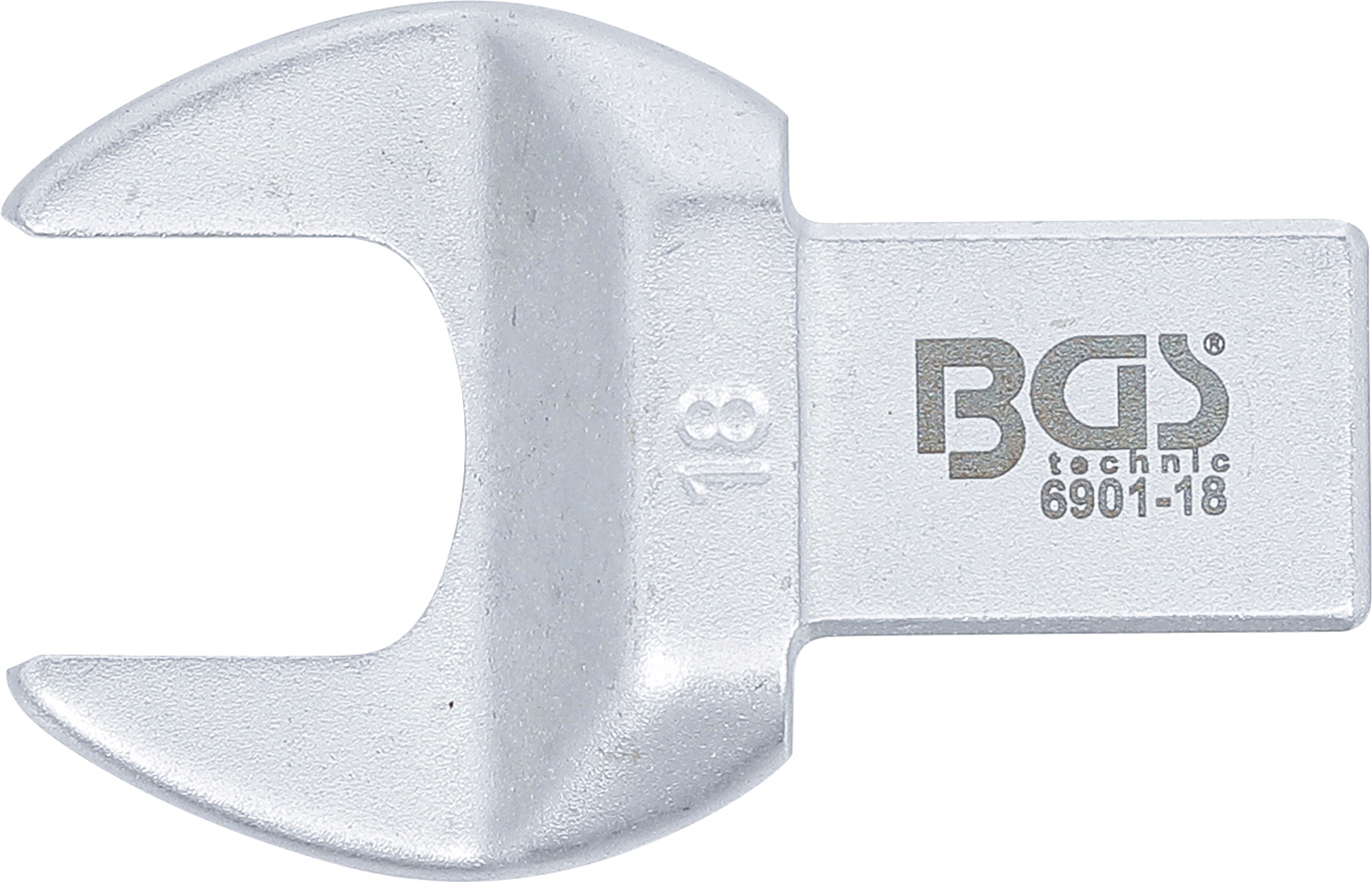 BGS Einsteck-Maulschlüssel | 18 mm | Aufnahme 14 x 18 mm