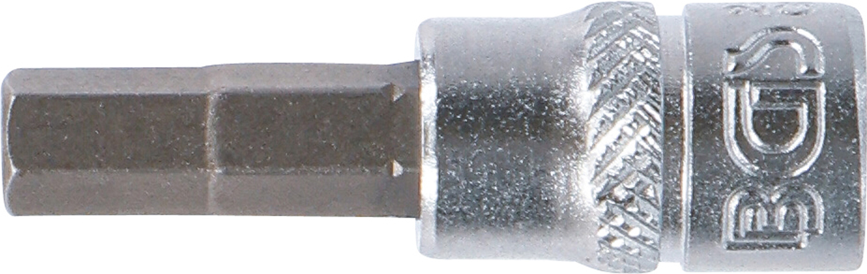 BGS Bit-Einsatz | Antrieb Innenvierkant 6,3 mm (1/4") | Innensechskant 6 mm