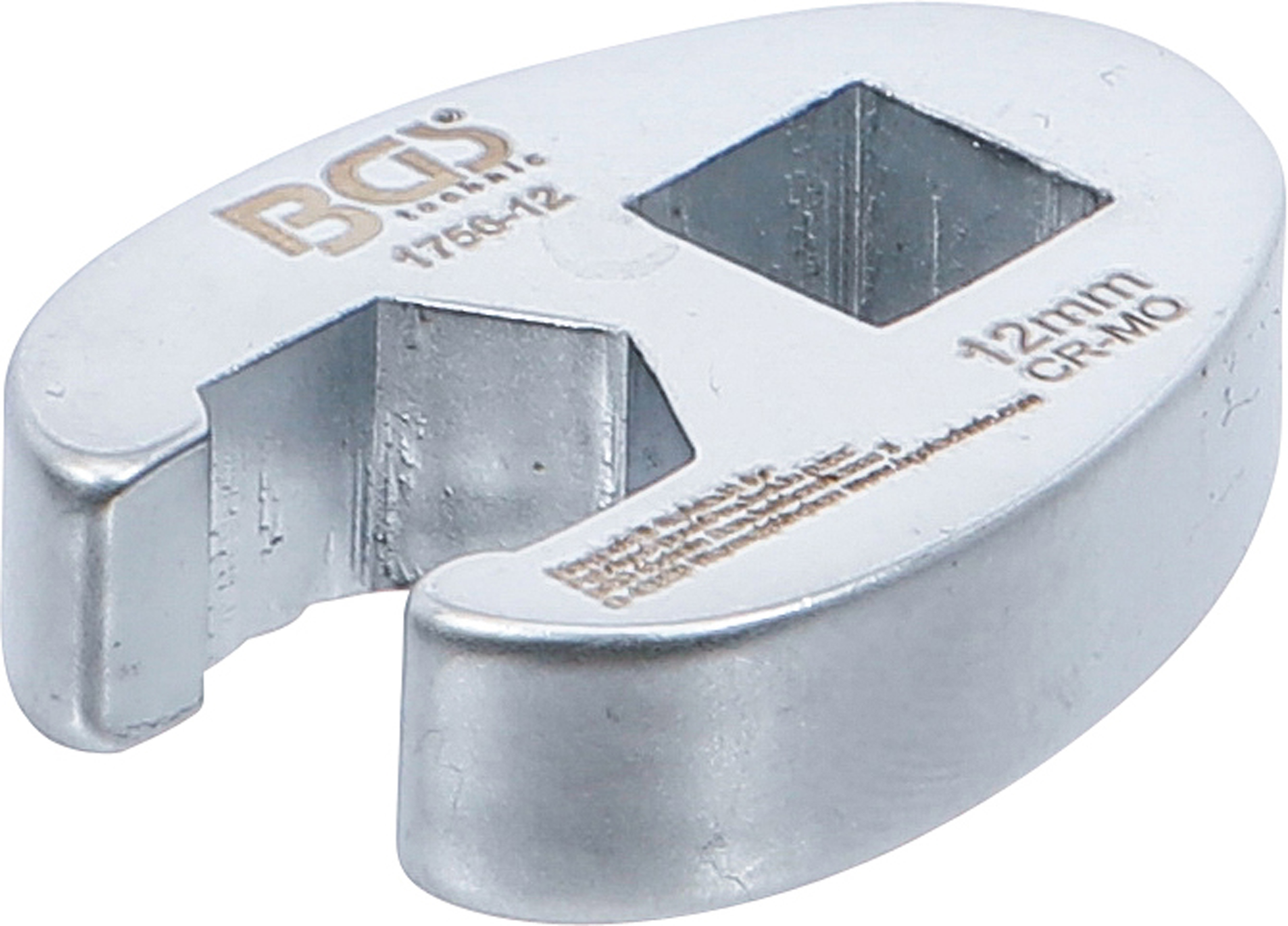 BGS Hahnenfußschlüssel | Antrieb Innenvierkant 10 mm (3/8") | SW 12 mm