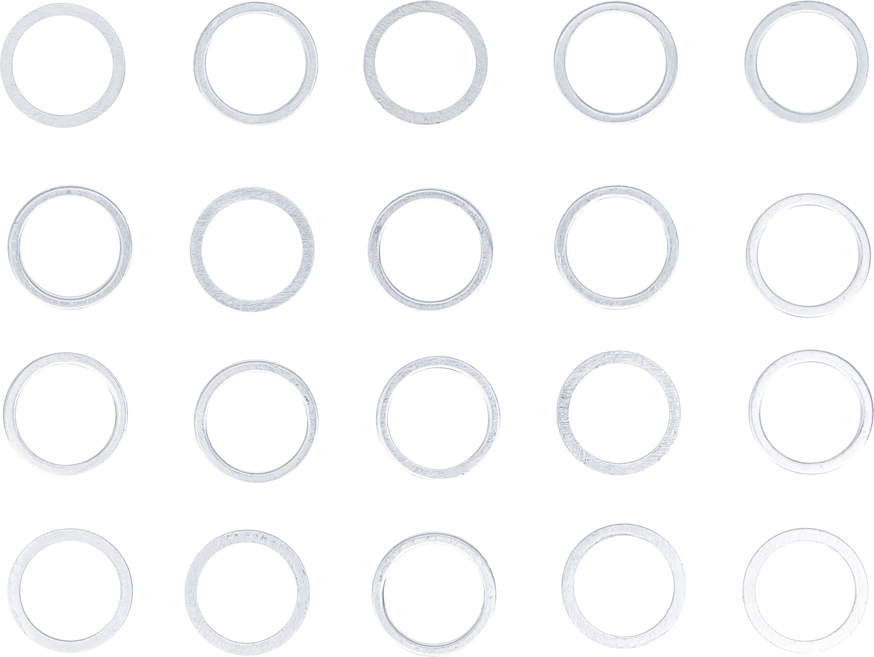 BGS Dichtring-Sortiment | zu Art. 126 | Ø 15 / 18,5 mm | 20-tlg.