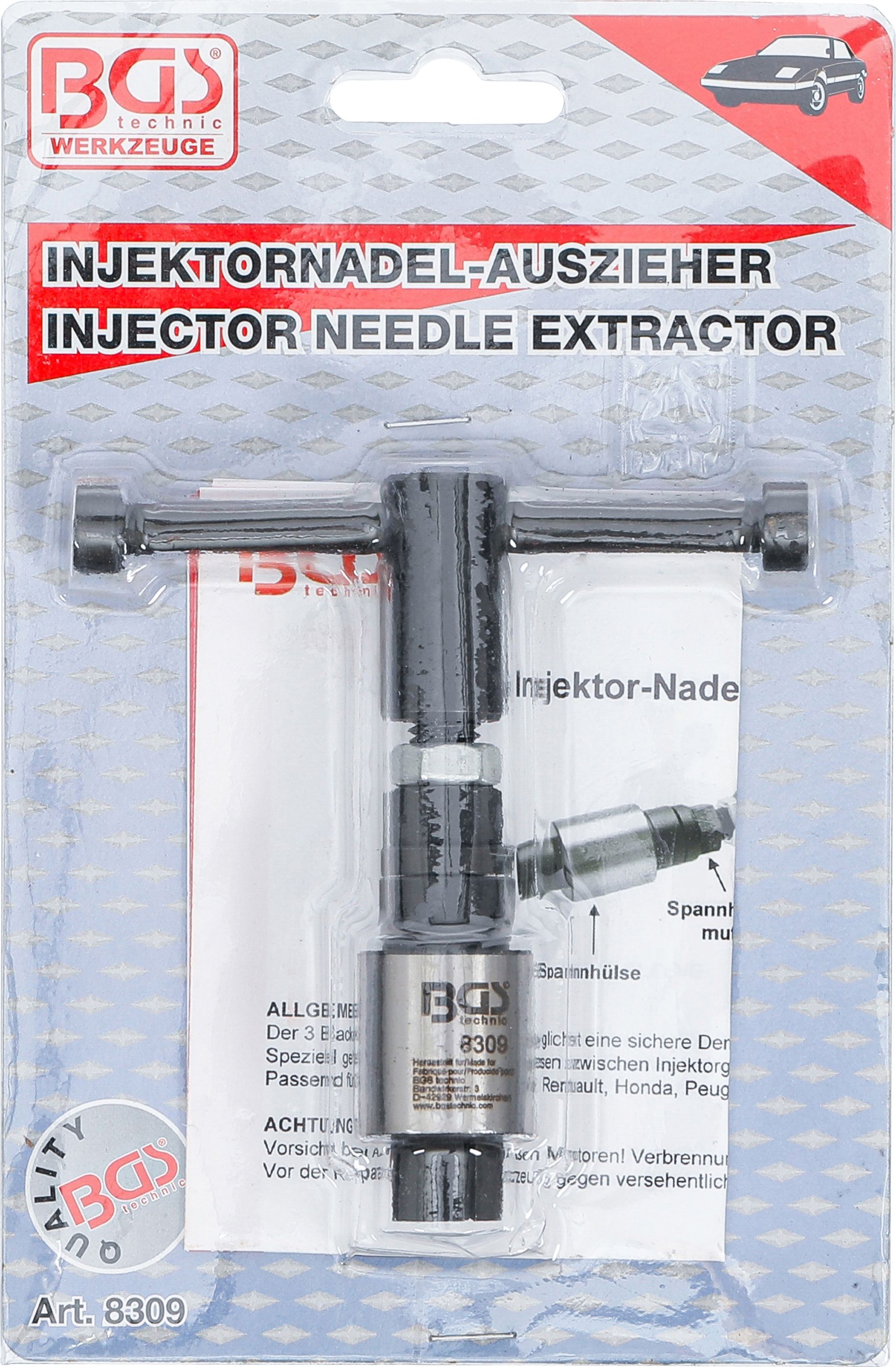BGS Auszieher für Common-Rail Injektor-Nadeln