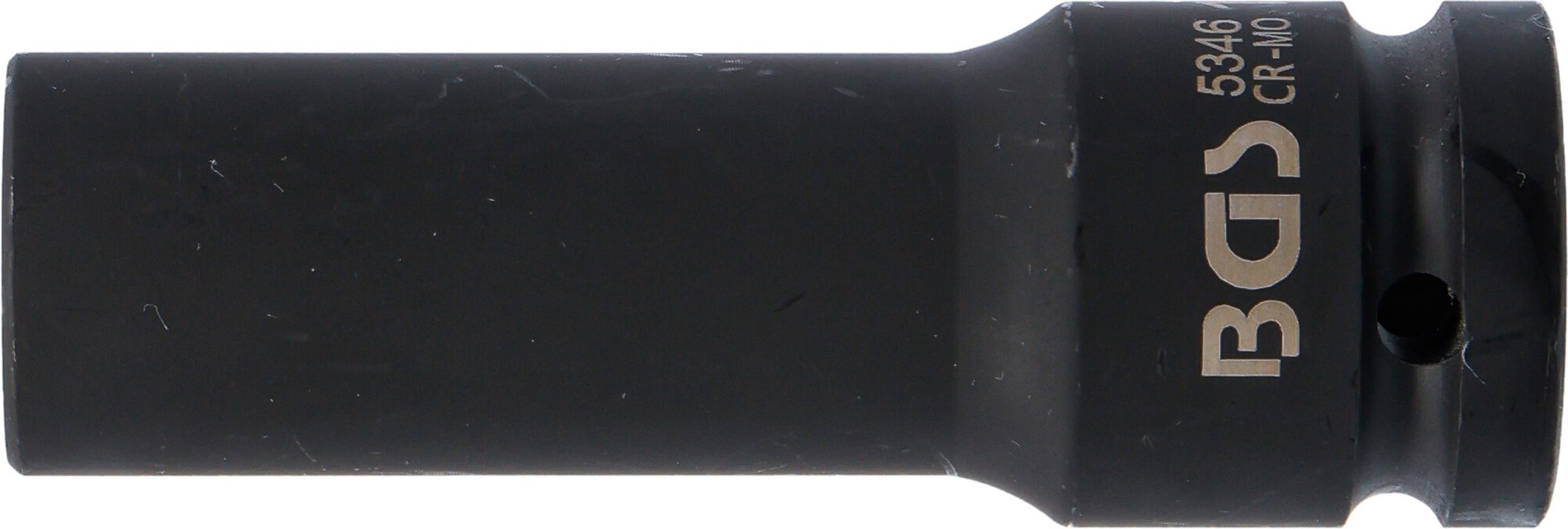 BGS Kraft-Steckschlüssel-Einsatz Zwölfkant, tief | Antrieb Innenvierkant 20 mm (3/4") | SW 19 mm