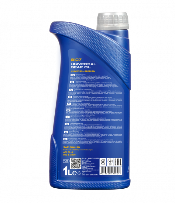 80W-90 Mannol 8107 Universal Getriebeöl 1 Liter