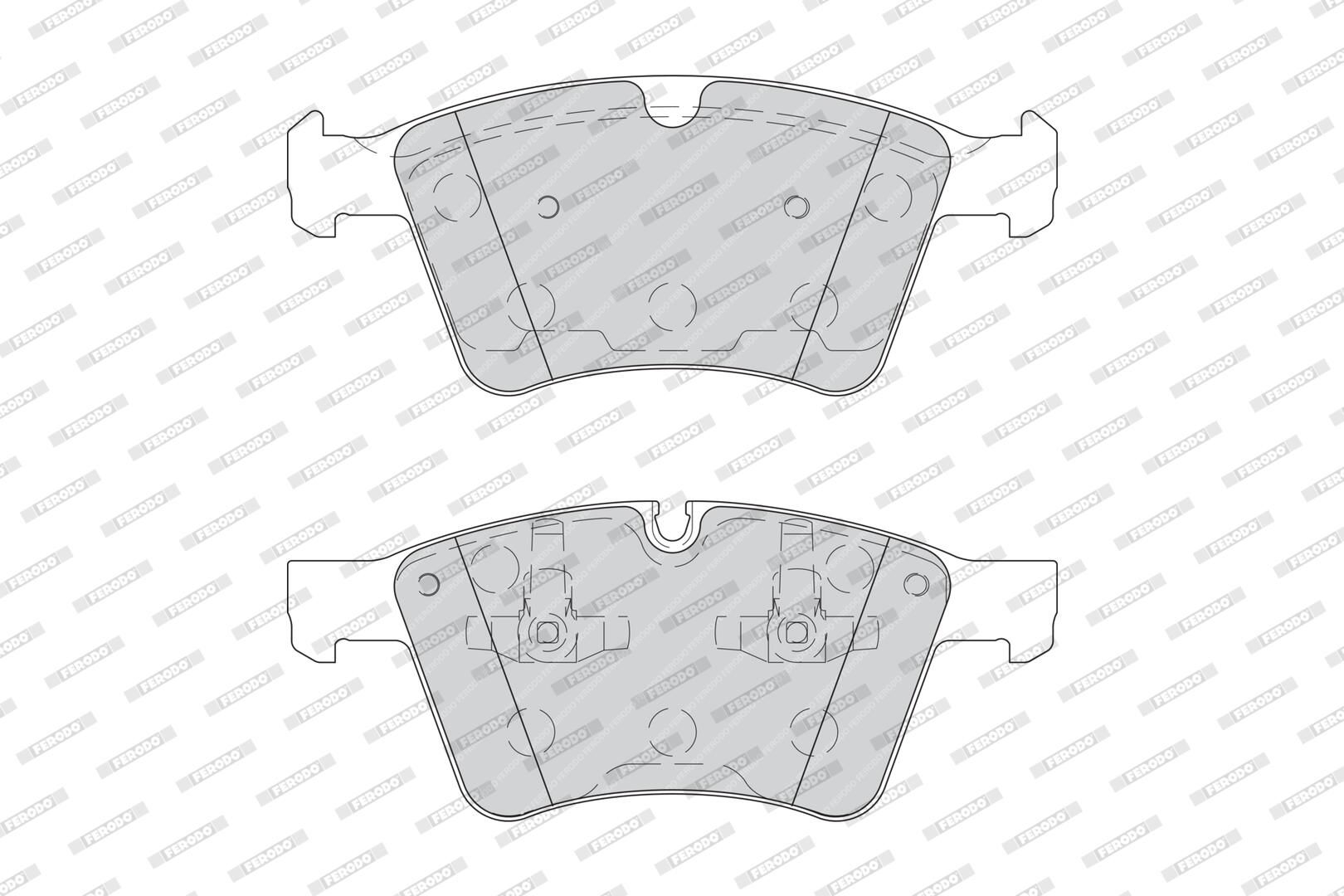 Bremsbelagsatz, Scheibenbremse