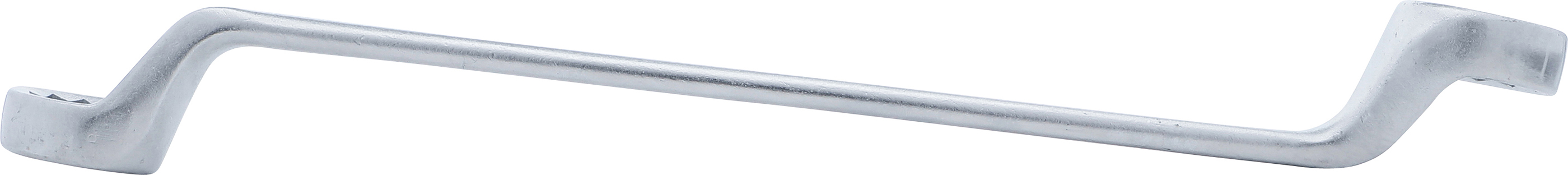 BGS Doppel-Ringschlüssel, gekröpft | SW 24 x 27 mm