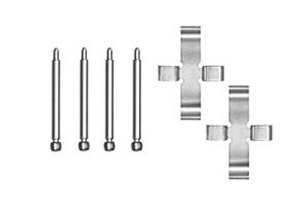 Zubehörsatz, Scheibenbremsbelag