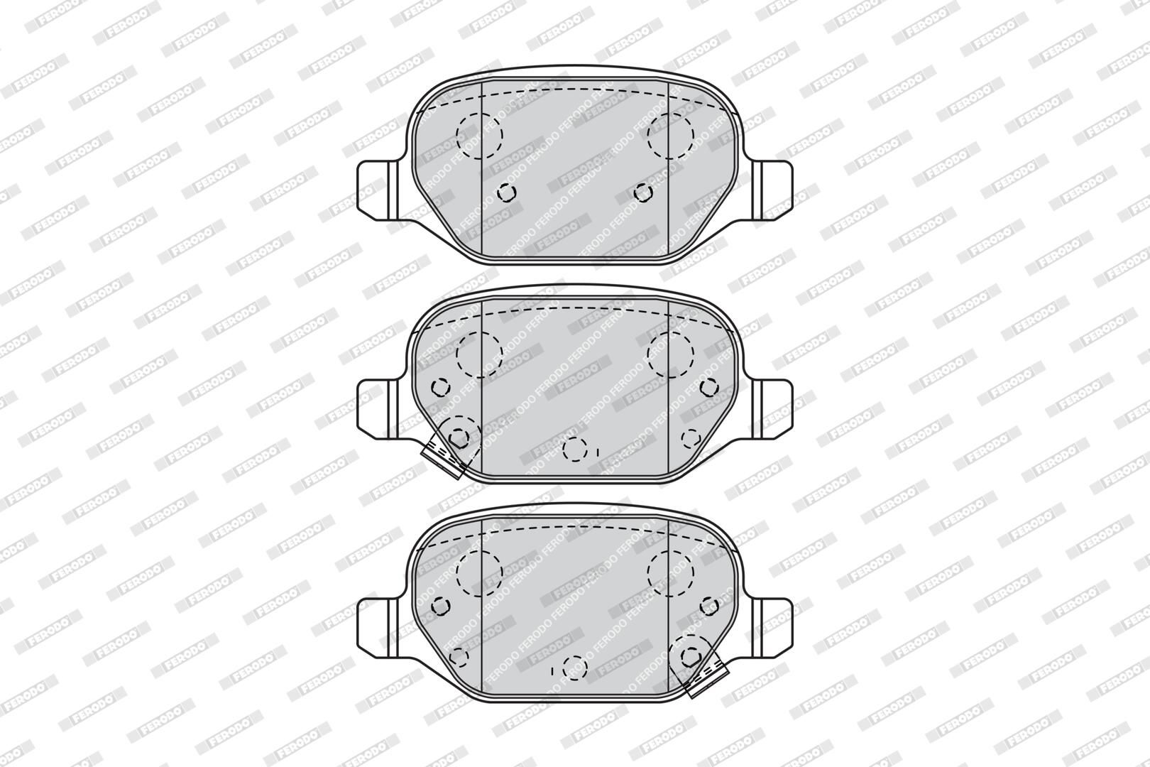 Bremsbelagsatz, Scheibenbremse