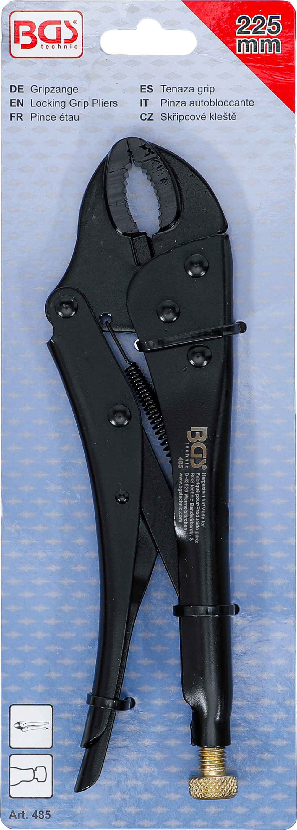 BGS Gripzange | 225 mm