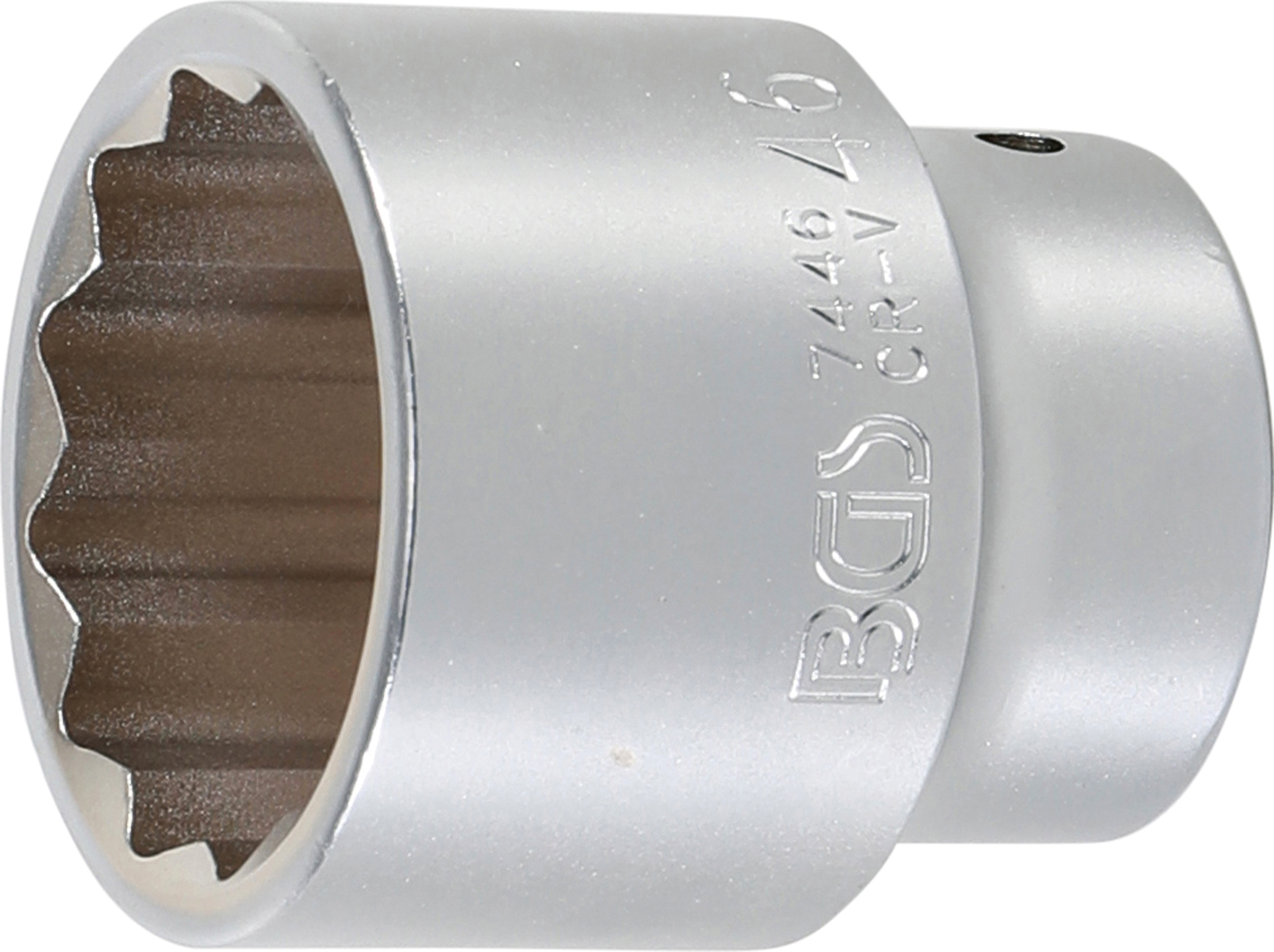 BGS Steckschlüssel-Einsatz Zwölfkant | Antrieb Innenvierkant 20 mm (3/4") | SW 46 mm