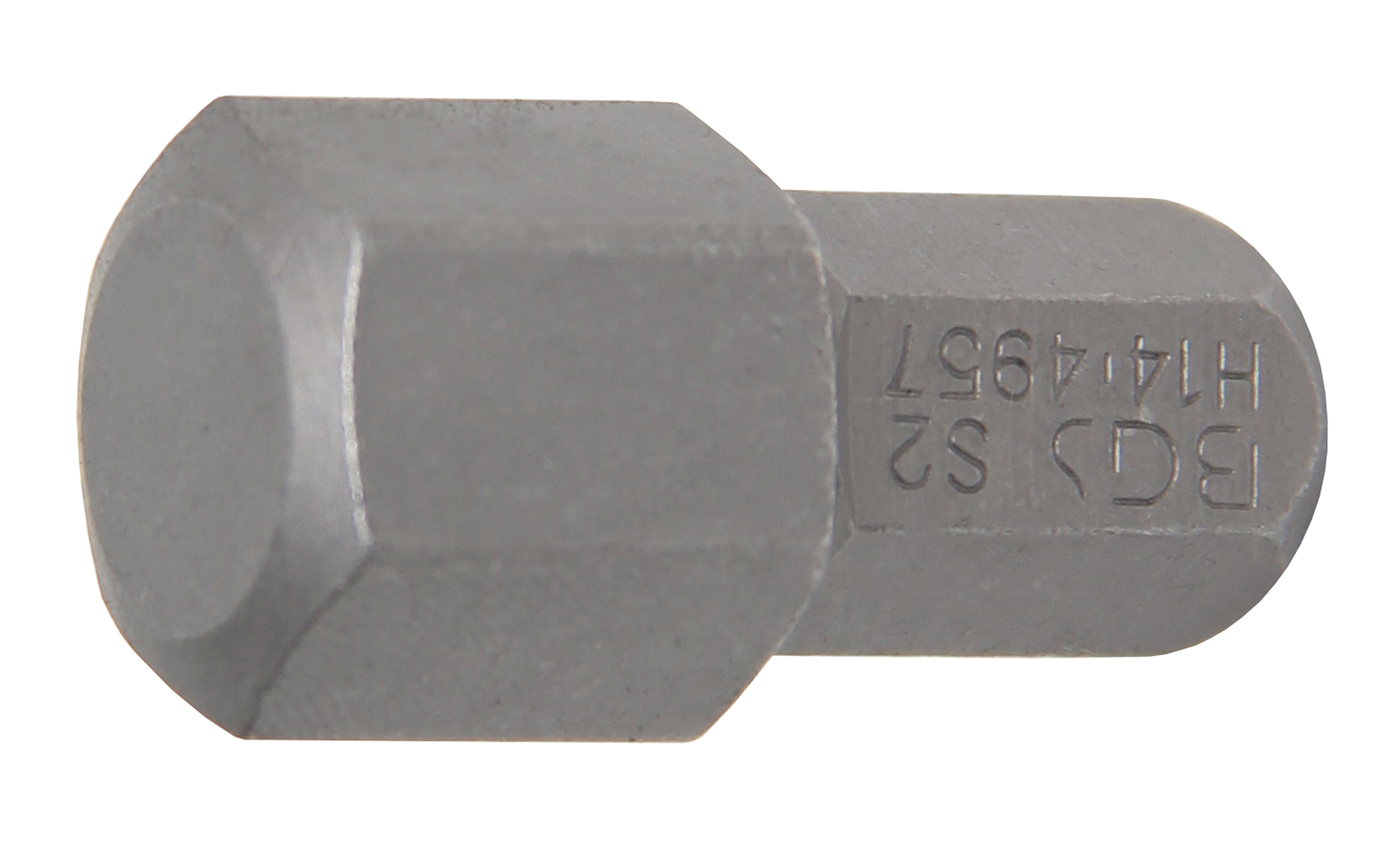 BGS Bit | Länge 30 mm | Antrieb Außensechskant 10 mm (3/8") | Innensechskant 14 mm