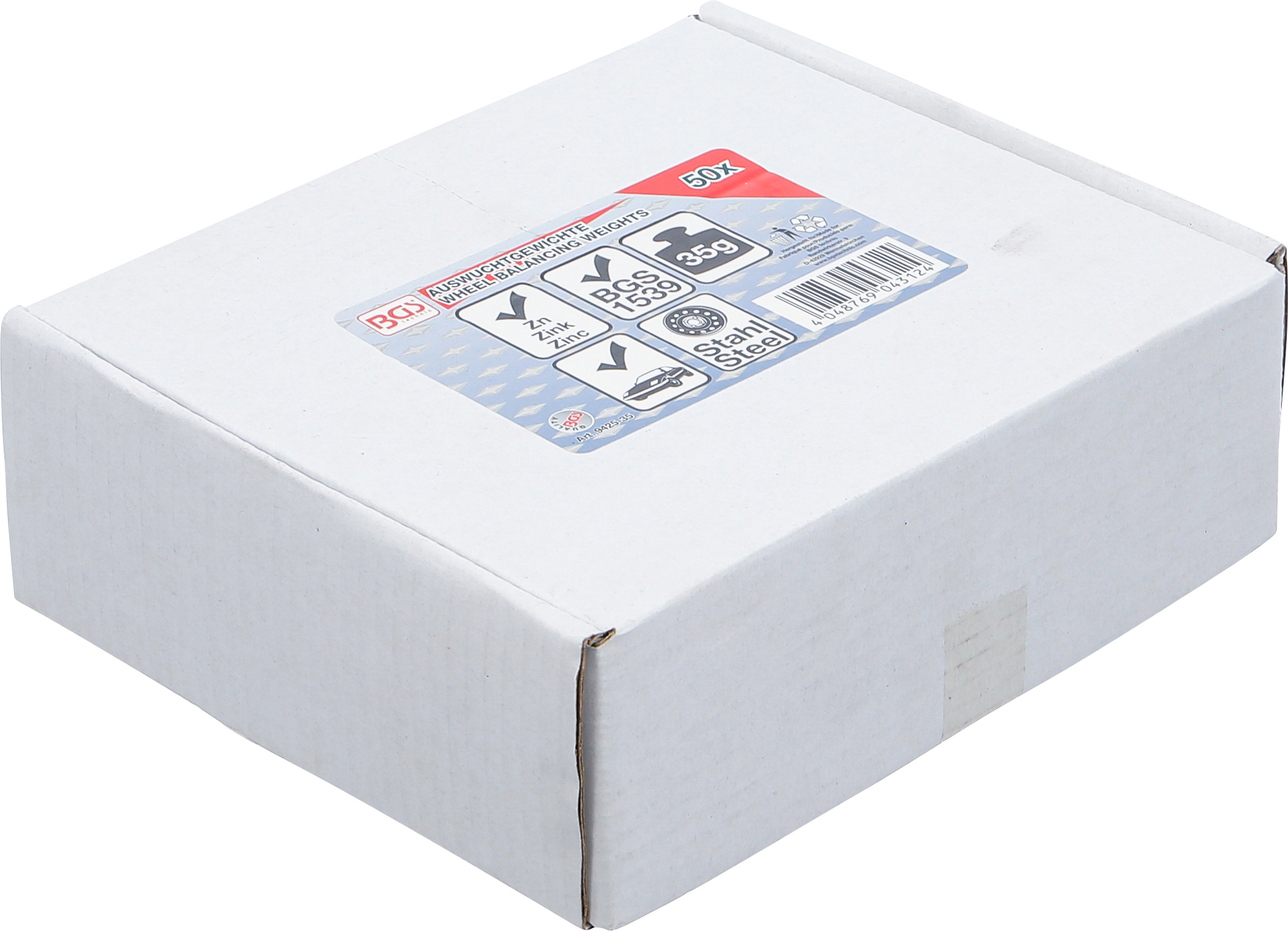 BGS Auswuchtgewichte | 35 g | 50-tlg.
