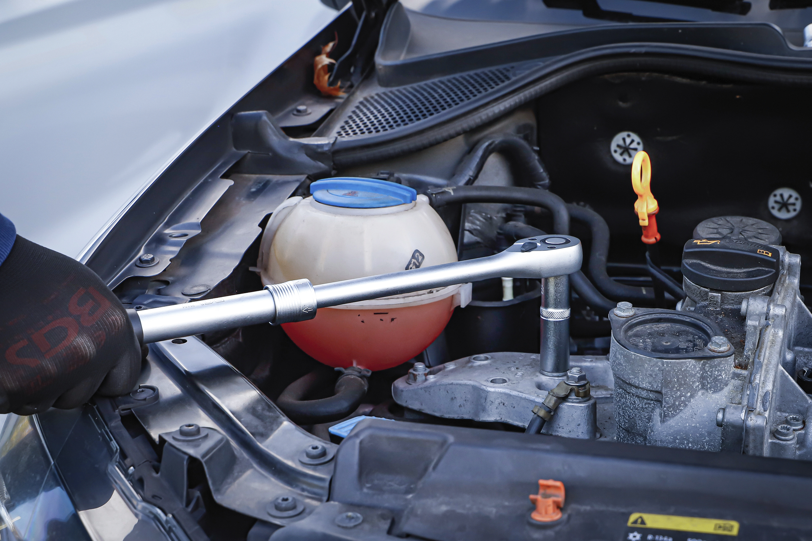 BGS Umschaltknarren-Satz | ausziehbar | Abtrieb Außenvierkant 6,3 mm (1/4") - 10 mm (3/8") - 12,5 mm (1/2") | 3-tlg.