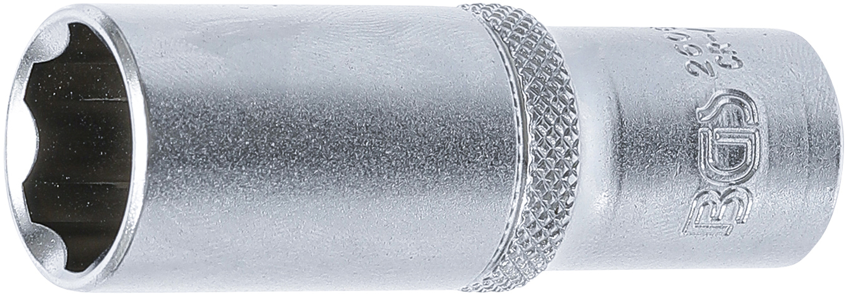 BGS Steckschlüssel-Einsatz Super Lock, tief | Antrieb Innenvierkant 10 mm (3/8") | SW 16 mm