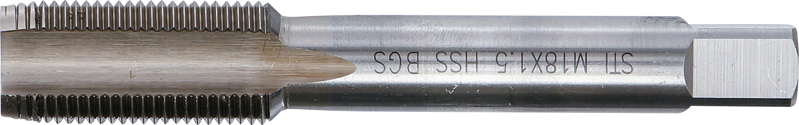 BGS STI-Einschnitt-Gewindebohrer | HSS-G | M18 x 1.5