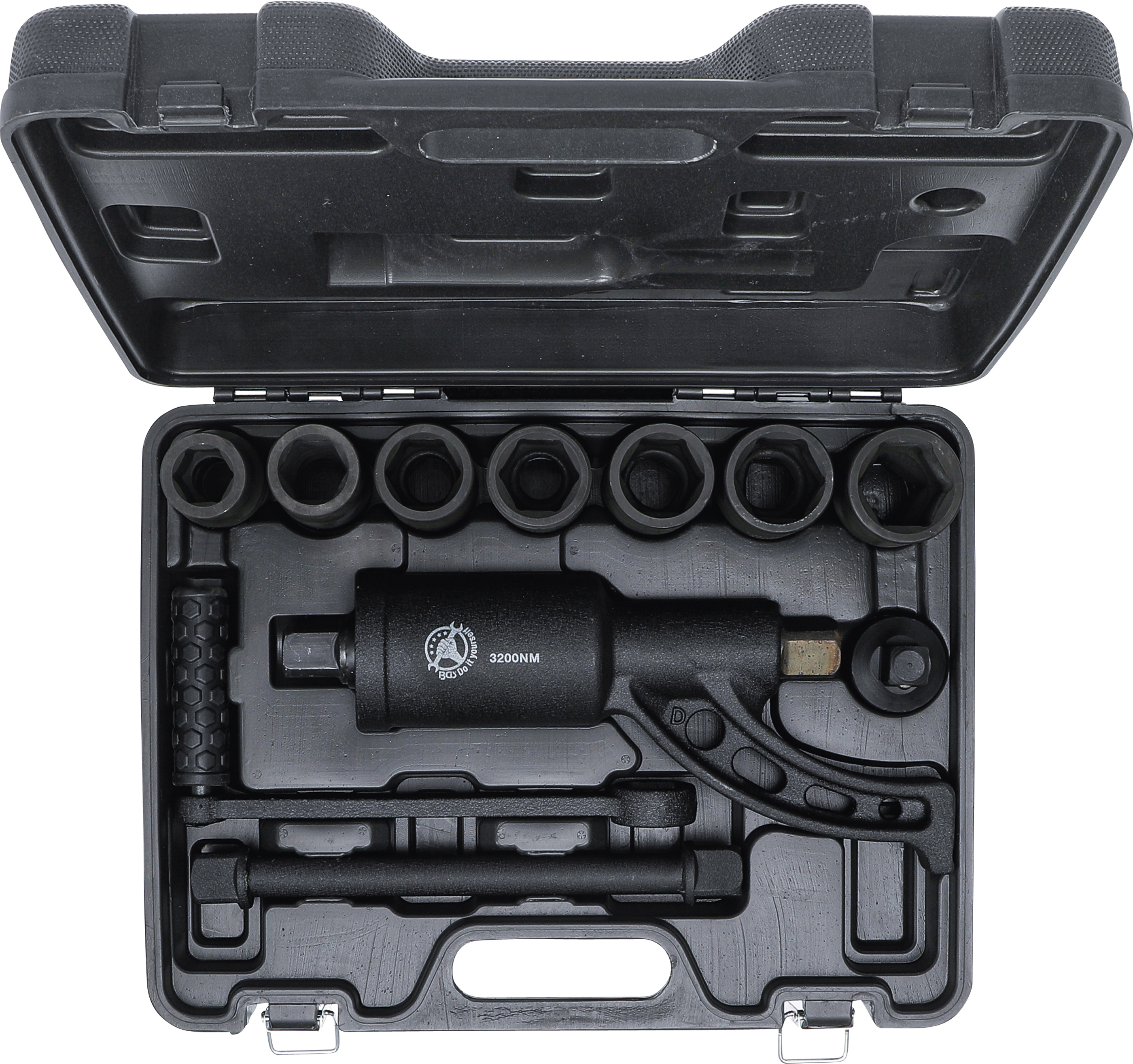 BGS Drehmoment-Vervielfältiger-Satz | Antrieb Innenvierkant 25 mm (1") | 3200 Nm