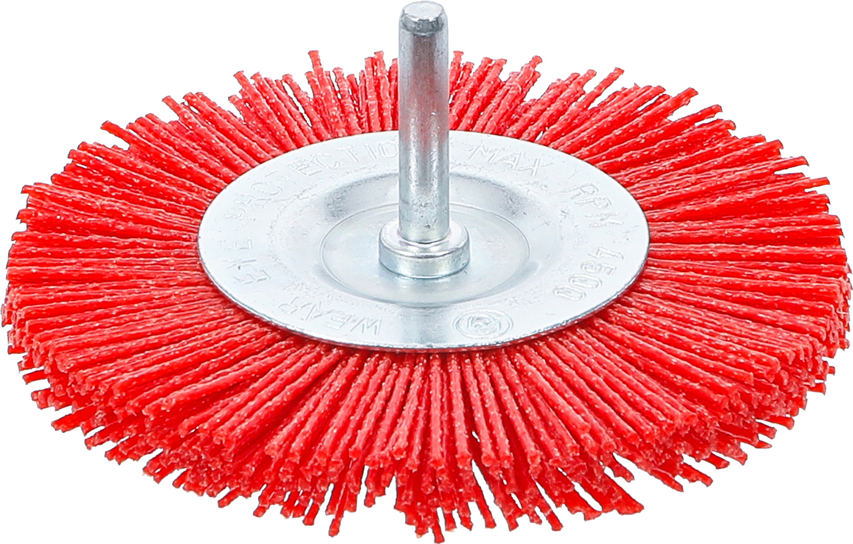 BGS Nylonbürste | 100 mm | 6 mm Schaft