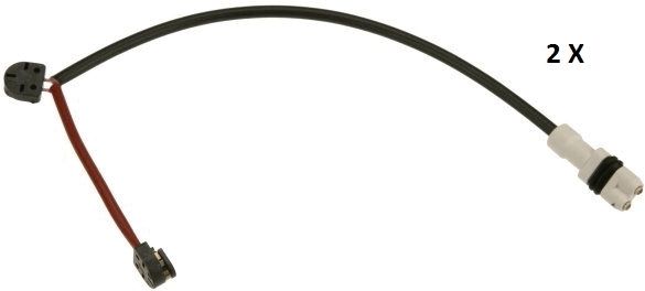 Warnkontakt, Bremsbelagverschleiß