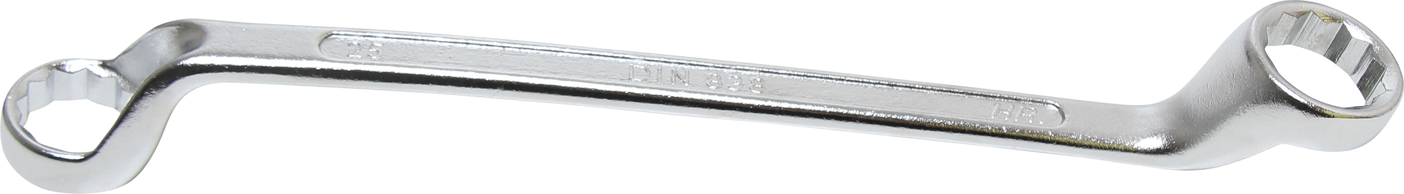 BGS Doppel-Ringschlüssel, gekröpft | SW 25 x 28 mm