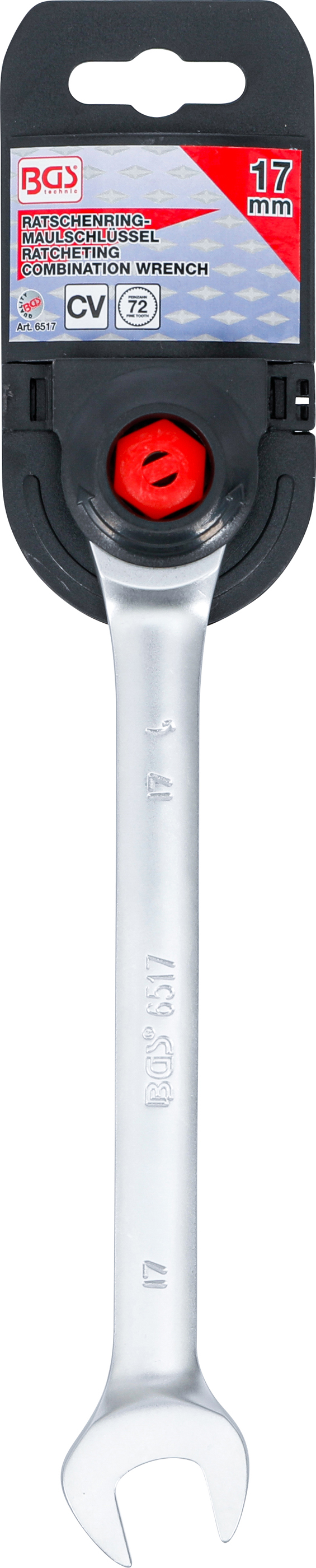 BGS Ratschenring-Maulschlüssel | SW 17 mm