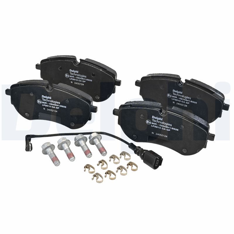 Bremsbelagsatz, Scheibenbremse