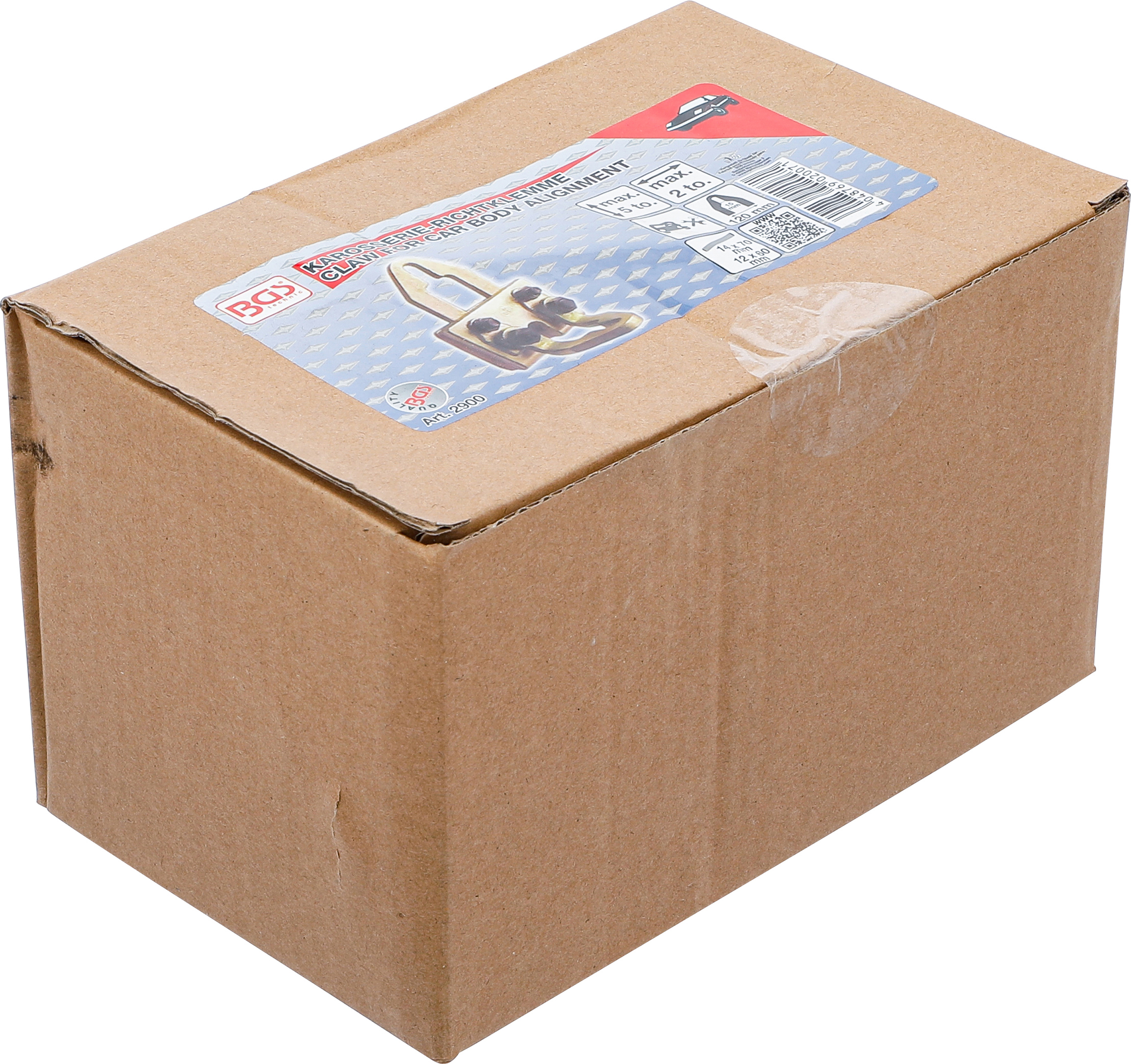 BGS Karosserie-Richtklemme | 120 mm | zwei Zugrichtungen | max. 5 t, seitlich 3 t