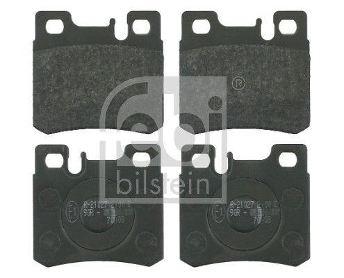 Bremsbelagsatz, Scheibenbremse