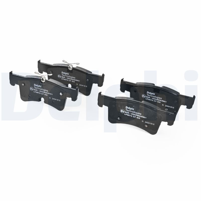 Bremsbelagsatz, Scheibenbremse