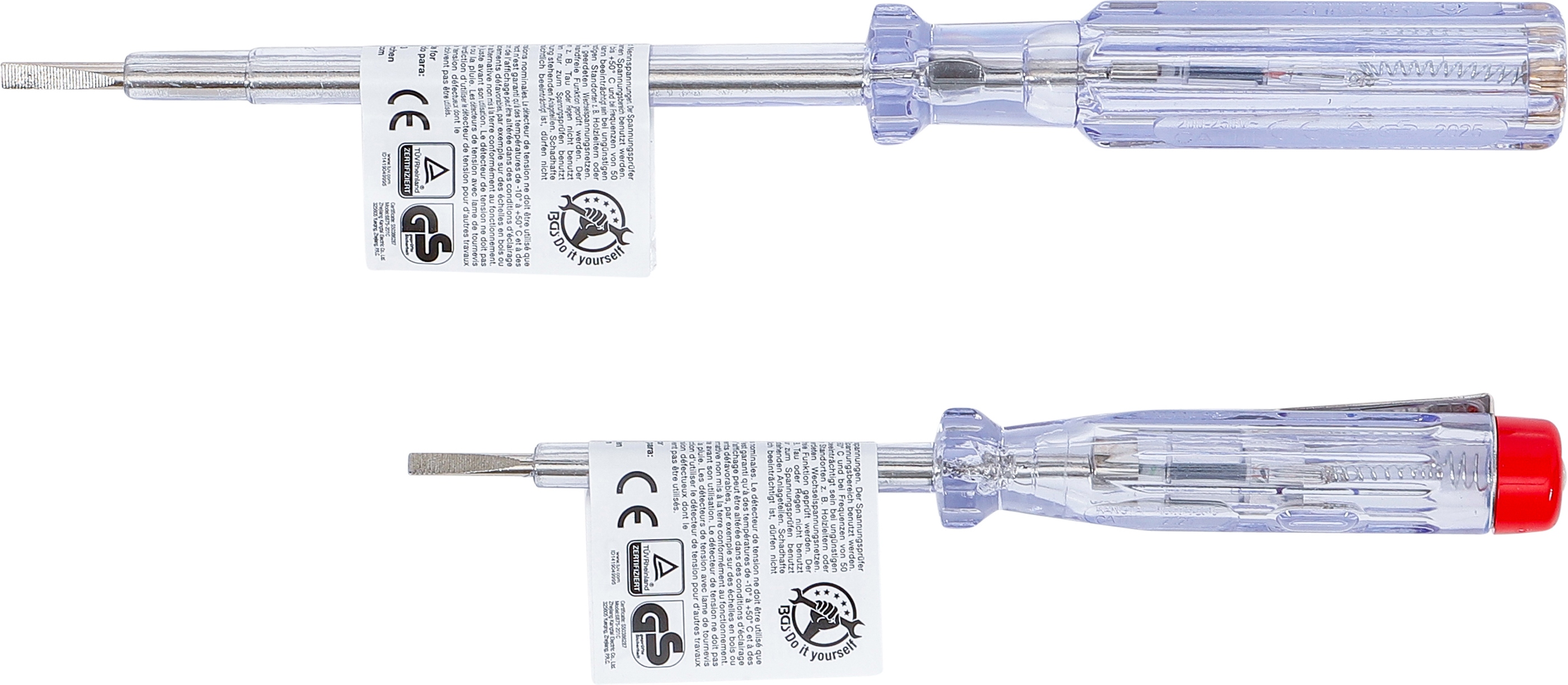 BGS Spannungsprüfer | 120 - 250 V | 140 / 190 mm | 2-tlg.