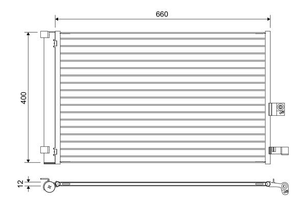 Kondensator, Klimaanlage